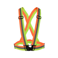 promotion product reflective running belt high visibility vest with logo